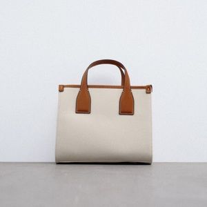 zara mini canvas tote